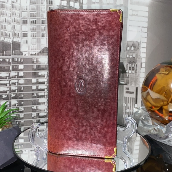 Authentic Cartier Leather Wallet - Picture 3 of 15